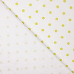 Popelín Estampado Flamenca Lunar 7mm Aceite-Crudo - Ribes y Casals