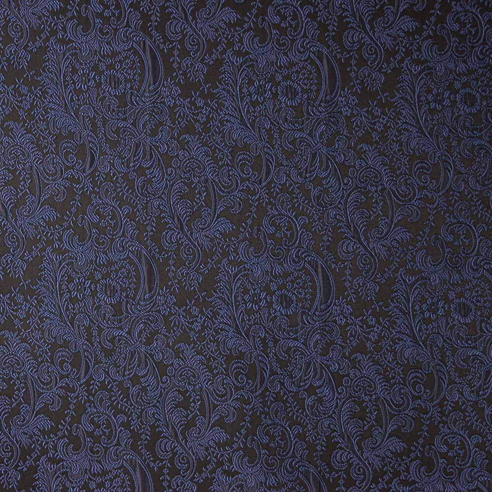 Brocart bleu marine - Ribes y Casals