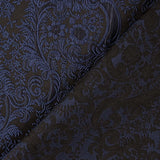 Brocart bleu marine - Ribes y Casals