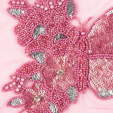 Aplique Pedrería Maud Rosa - Ribes y Casals