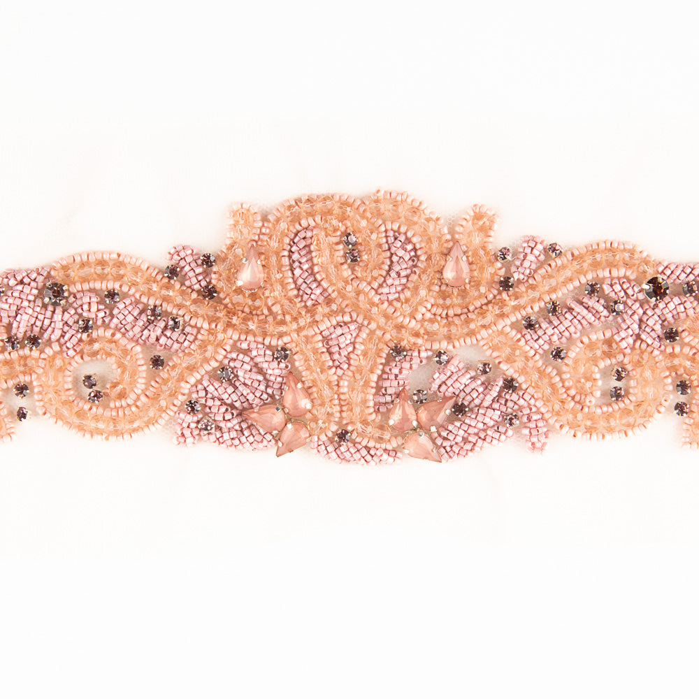 Aplique Pedrería Margot Rosa - Ribes y Casals