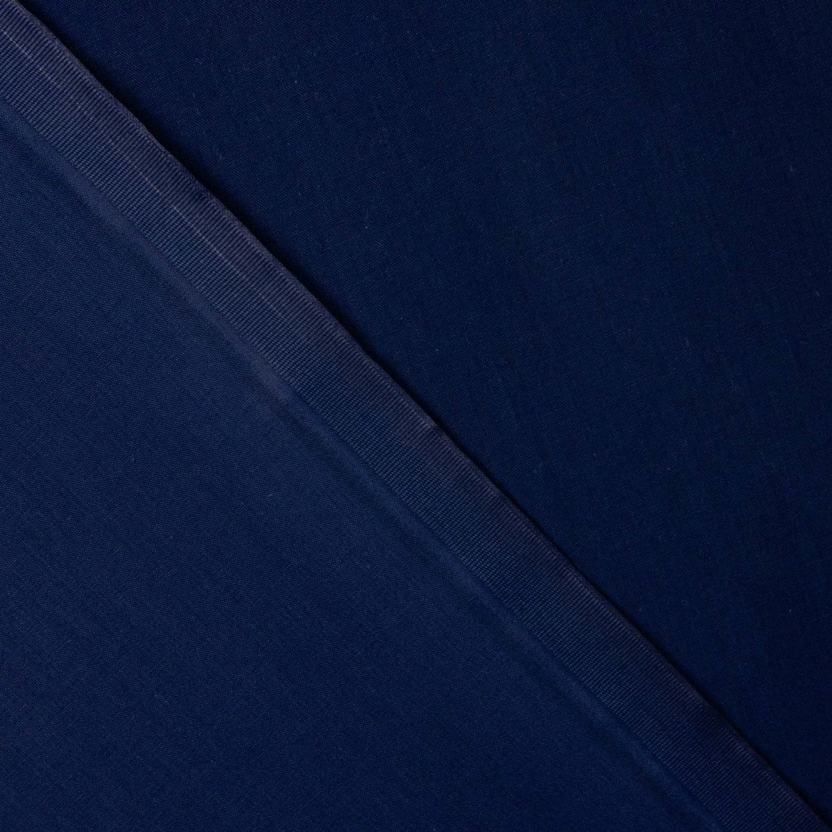 Tissu de drap en percale de coton bleu marine - Ribes y Casals