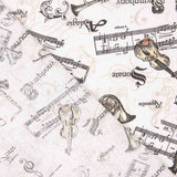 Popeline imprimée La Banda - Ribes y Casals