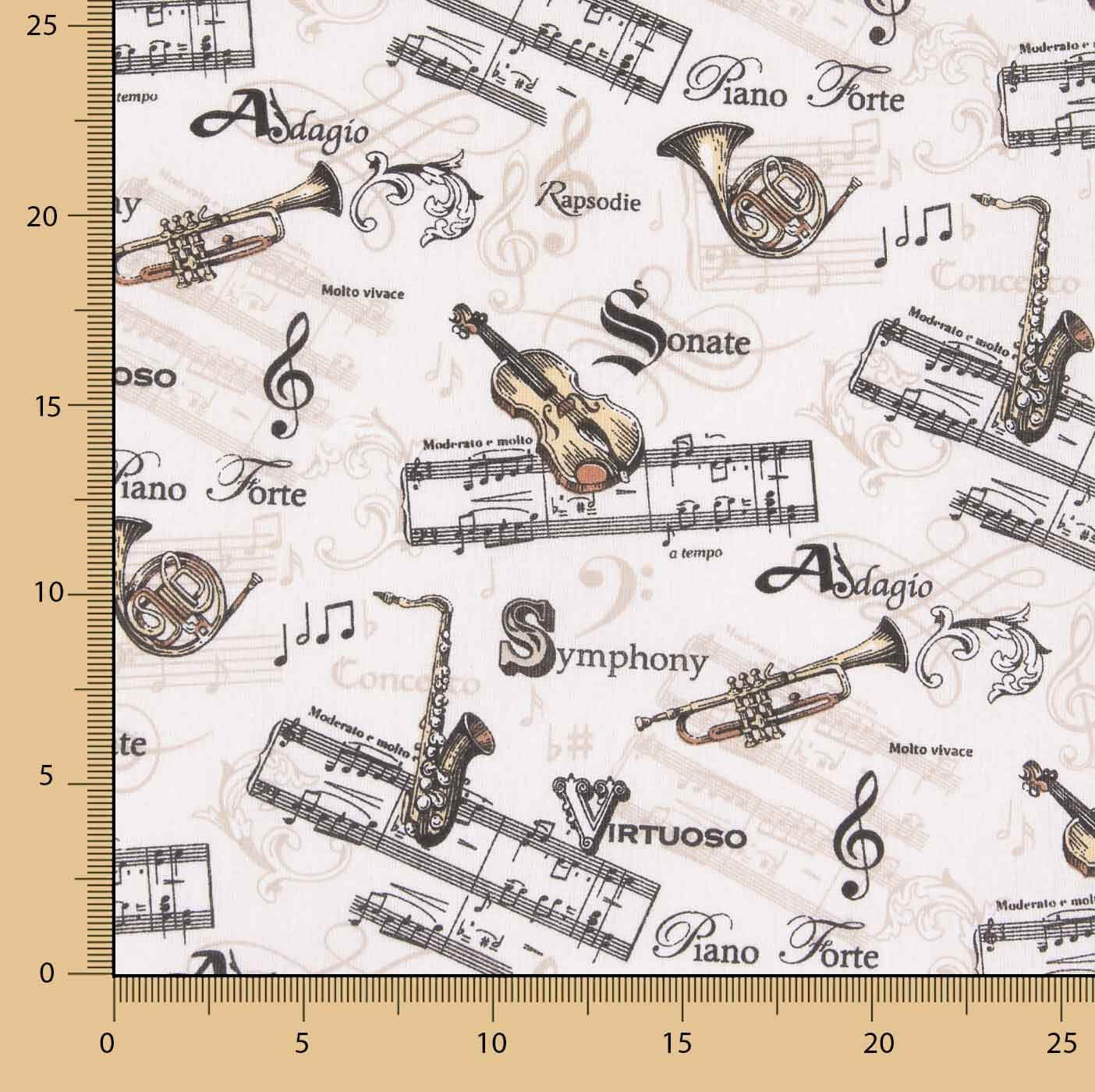 Popeline imprimée La Banda - Ribes y Casals