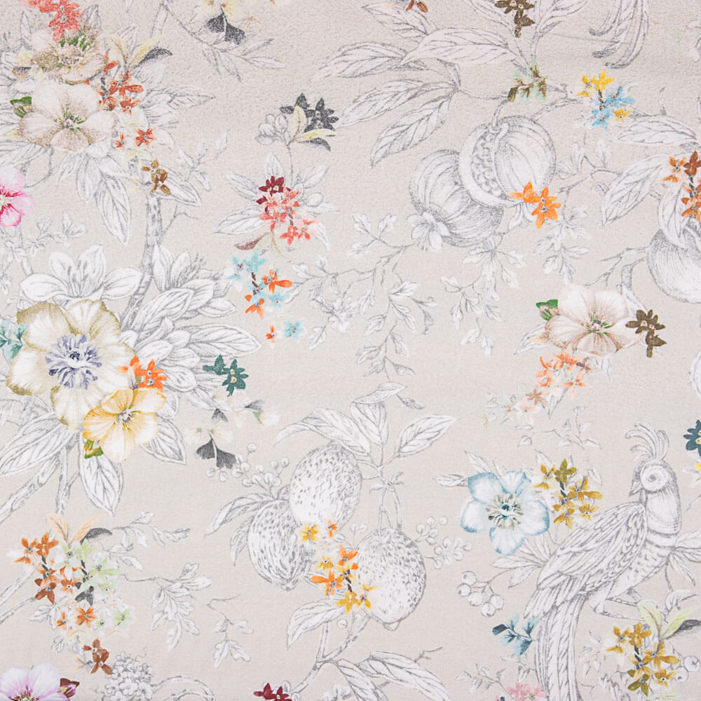 Toile Panama imprimée Margot Grey - Ribes y Casals