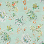 Toile Panama imprimée Hiroshi verte - Ribes y Casals