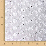 Broderie suisse Marguerites rétro blanc - Ribes y Casals