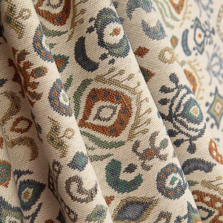 Tapisserie Ikat ethnique multicolore - Ribes y Casals