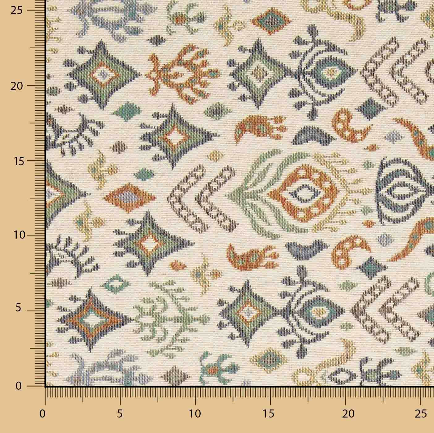Tapisserie Ikat ethnique multicolore - Ribes y Casals