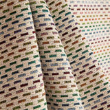 Tapisserie à rayures multicolores en pointillé - Ribes y Casals