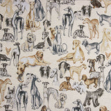 Tapisserie représentant différentes races de chiens - Ribes y Casals