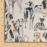 Tapisserie représentant différentes races de chiens - Ribes y Casals