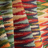 Tapisserie Ikat à rayures multicolores aux tons chauds - Ribes y Casals