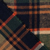 Retal Mouflón Cuadros Checks Verde 80x150 cm - Ribes y Casals