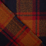 Mouflon Laine Carreaux Orange-Rouge - Ribes y Casals