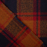 Mouflon Laine Carreaux Orange-Rouge - Ribes y Casals