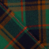 Mouflon à Carreaux en Laine Vert - Ribes y Casals