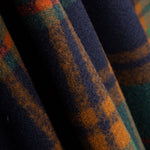 Mouflon à Carreaux en Laine Vert - Ribes y Casals