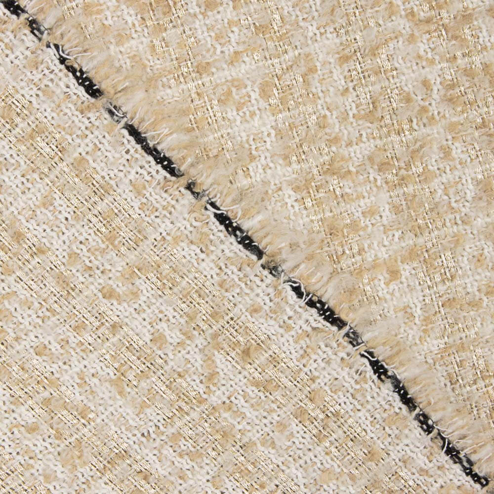 Chanel Lurex Tweed Écru Doré - Ribes y Casals