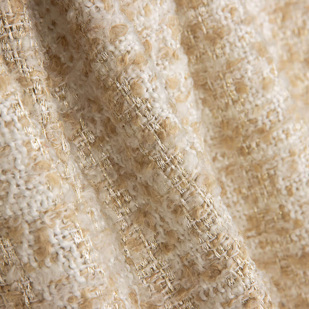 Chanel Lurex Tweed Écru Doré - Ribes y Casals