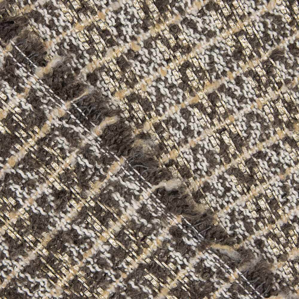 Chanel Lurex Tweed Vison Or - Ribes y Casals