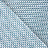 Nappe en résine anti-taches losange bleu Hikari - Ribes y Casals