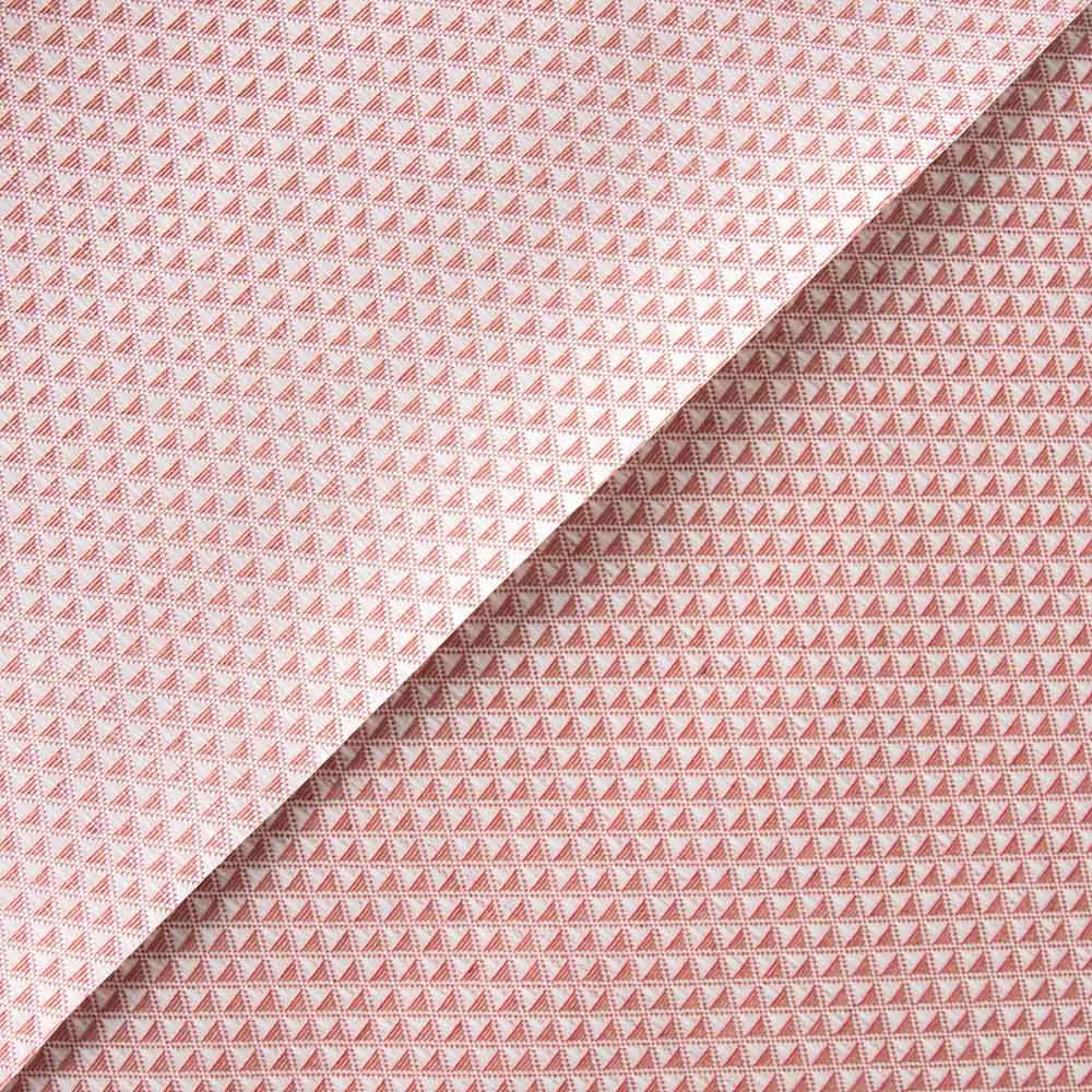 Nappe en résine anti-taches losange Hikari rose - Ribes y Casals