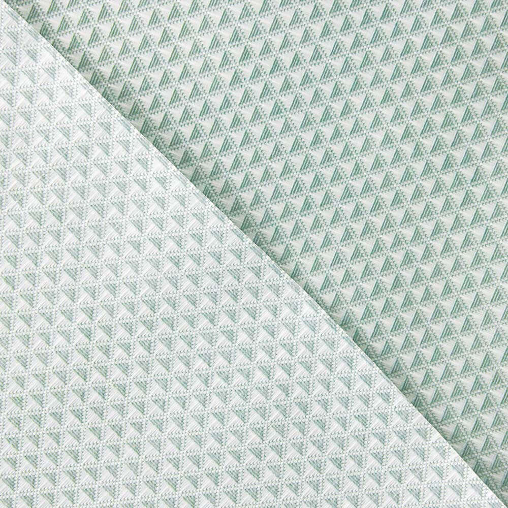 Nappe en résine anti-taches Hikari Rhombus vert d&#39;eau - Ribes y Casals