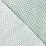 Nappe en résine anti-taches Hikari Rhombus vert d&#39;eau - Ribes y Casals