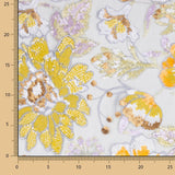 Tulle Paillettes Fleurs Plates Eau - Ribes y Casals