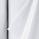 Rouleau de polyester plat blanc 150 cm – Pièce de 25 mètres - Ribes y Casals