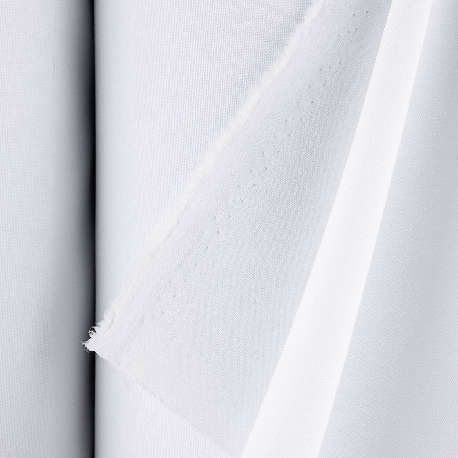 Rouleau de polyester plat blanc 150 cm – Pièce de 25 mètres - Ribes y Casals