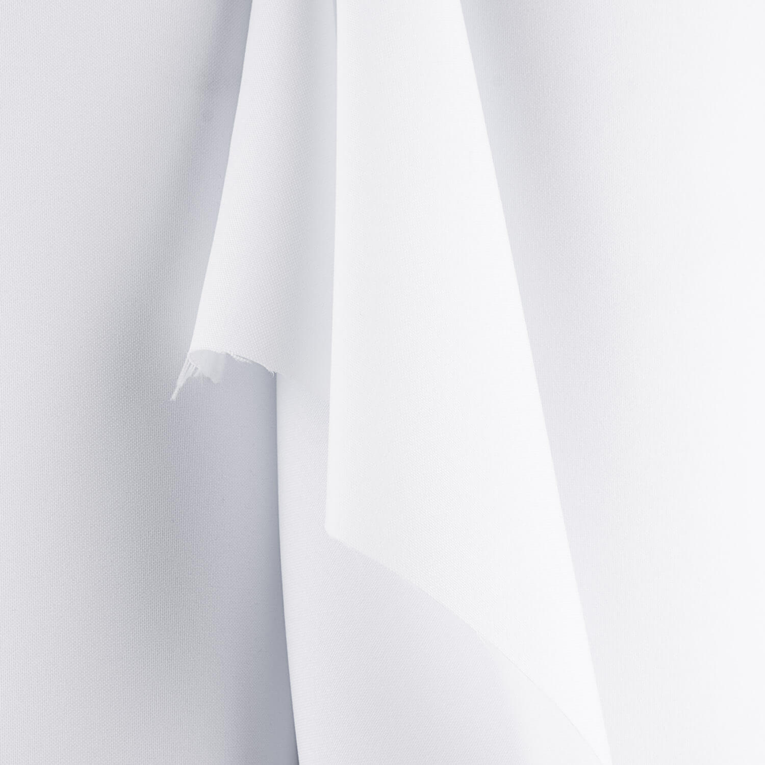 Rouleau de polyester plat blanc 150 cm – Pièce de 25 mètres - Ribes y Casals