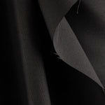 Rouleau de polyester noir plat 280 cm – Pièce de 25 mètres - Ribes y Casals