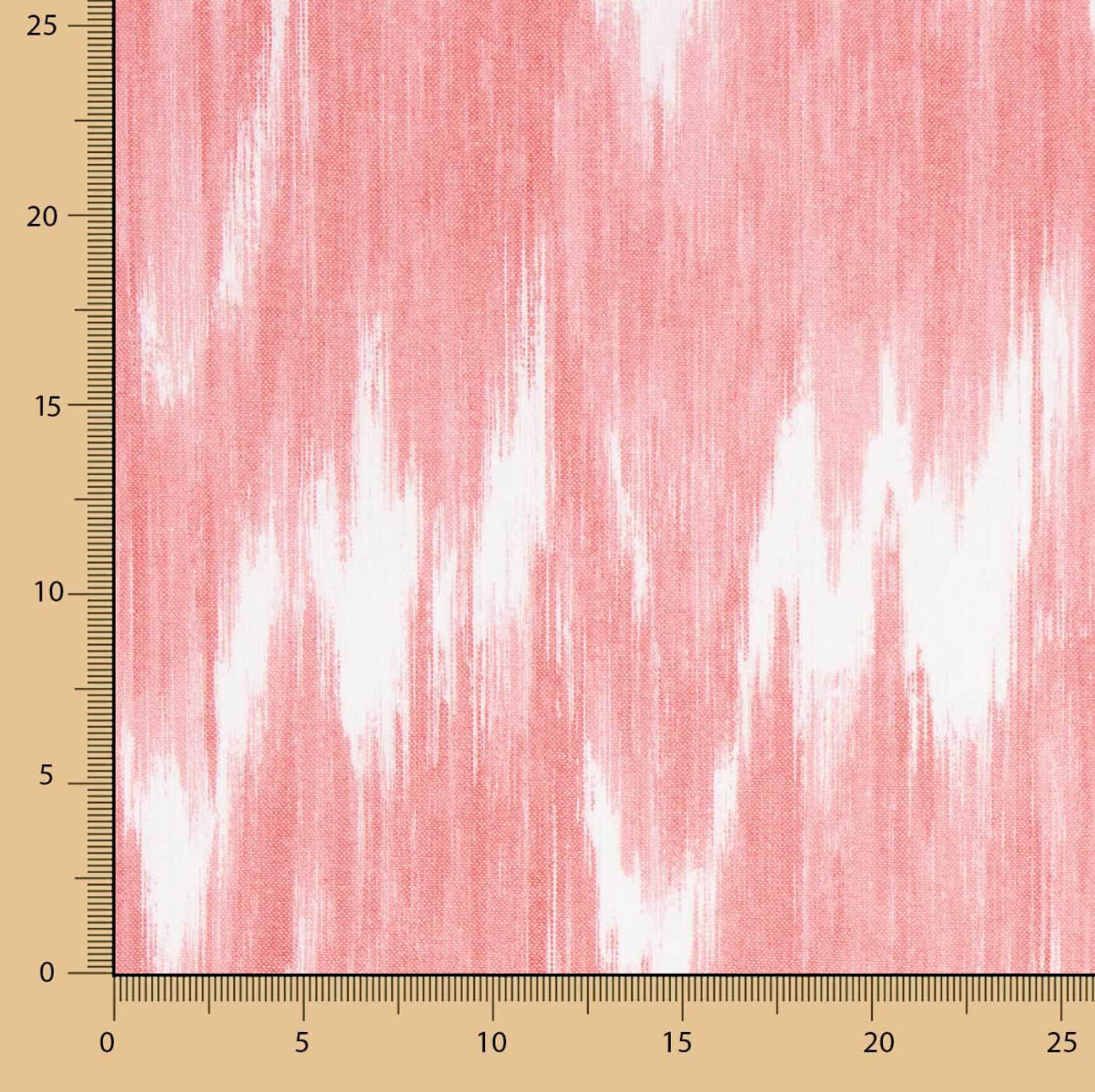 Toile de coton Difu rouge majorquina - Ribes y Casals