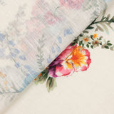 Chutes de tissu rustique à imprimé floral ivoire - Différentes dimensions x largeur de 150 cm - Ribes y Casals