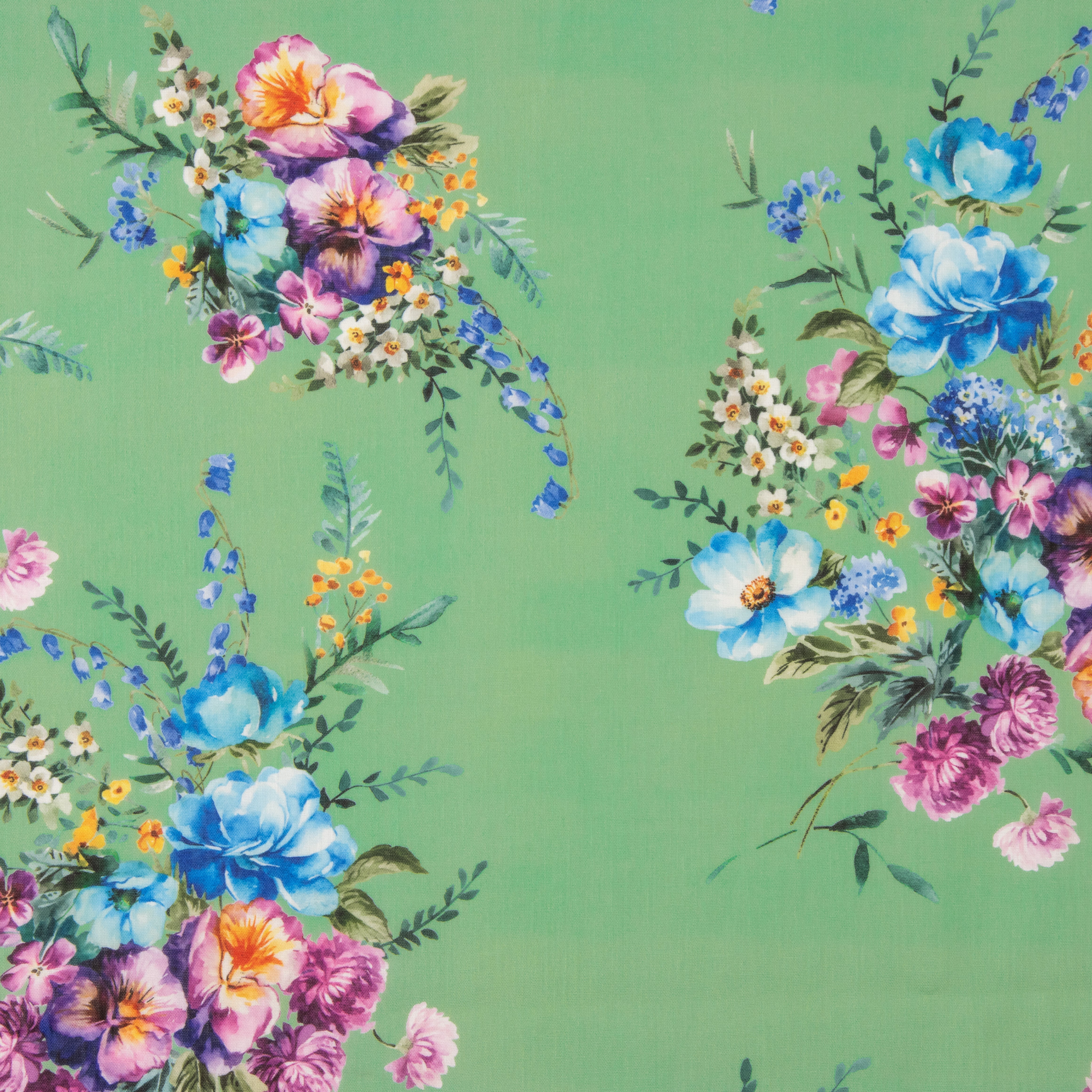Rustique Imprimé floral vert - Ribes y Casals