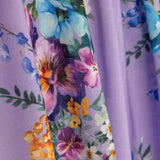 Rustique Imprimé floral mauve - Ribes y Casals