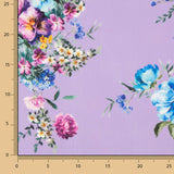 Rustique Imprimé floral mauve - Ribes y Casals