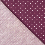 Rustique imprimé lunaire 4 mm bordeaux - Ribes y Casals