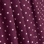 Rustique imprimé lunaire 4 mm bordeaux - Ribes y Casals