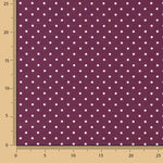 Rustique imprimé lunaire 4 mm bordeaux - Ribes y Casals