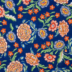 Tissu imprimé rustique de Manille en bleu - Ribes y Casals