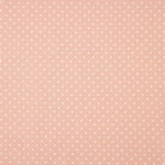 Tissu à imprimé rustique à pois 3mm en rose - Ribes y Casals