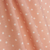 Tissu à imprimé rustique à pois 3mm en rose - Ribes y Casals