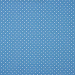 Tissu imprimé rustique à pois 3mm en bleu - Ribes y Casals