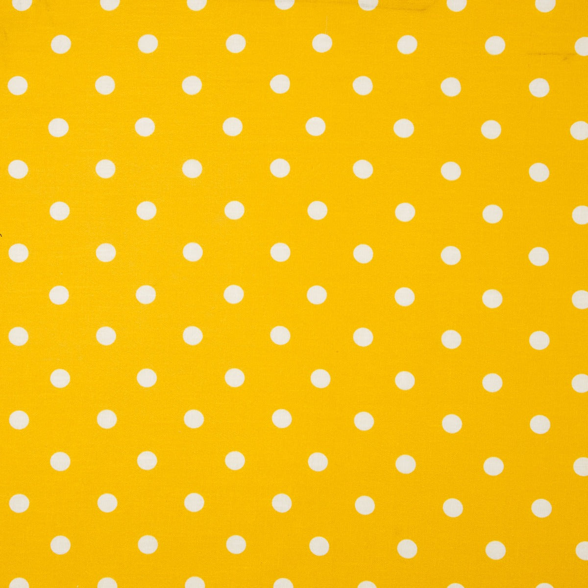 Tissu à imprimé rustique à pois 7mm en jaune - Ribes y Casals