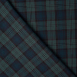 Camisería Algodón Tartán Verde Oscuro - Ribes y Casals