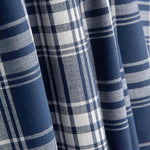 Viyela Tableau Kansas Bleu-Blanc - Ribes y Casals