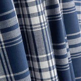 Viyela Tableau Kansas Bleu-Blanc - Ribes y Casals